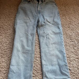 Abercrombie & Fitch Light Blue High Rise Jeans